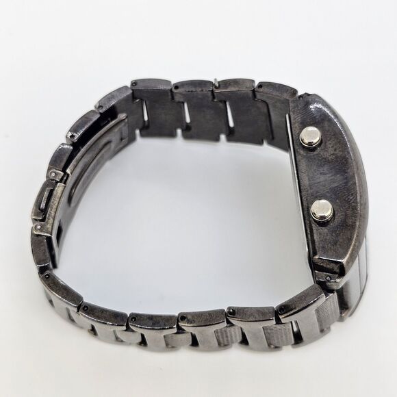 Surface Analog Digital Men Watch 38MM Black Dial Bracelet Band 7.5" New Battery - Picture 12 of 13